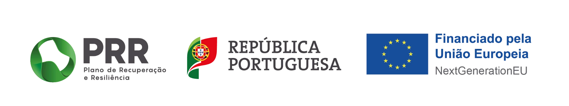 PRR · República Portuguesa · Financiado pela União Europeia — NextGenerationEU